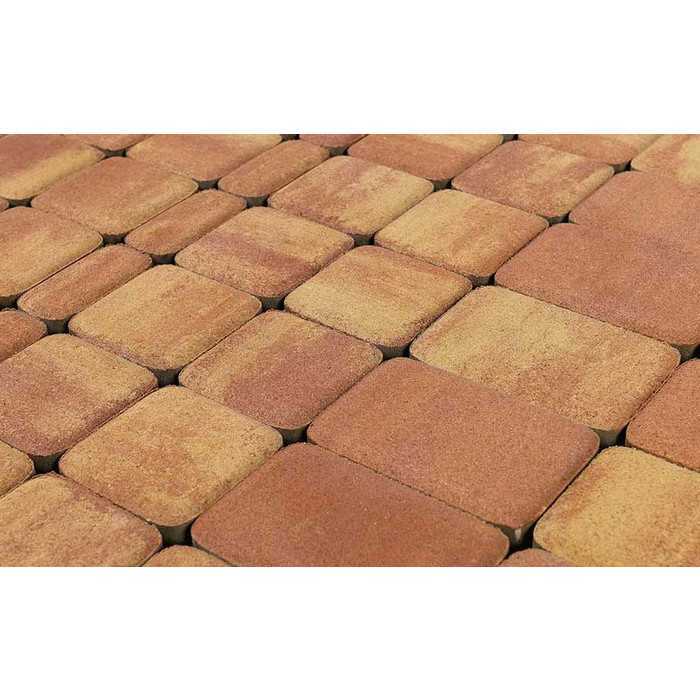 Плитка тротуарная BRAER Классико Color Mix Рассвет, 115x60 мм